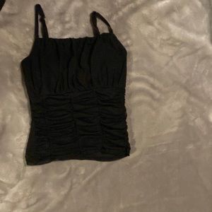 Black spaghetti strap shirt